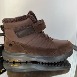 Fitville Hiking Boots Brown Size Men’s 10.5 EW Extra Wide with Tag